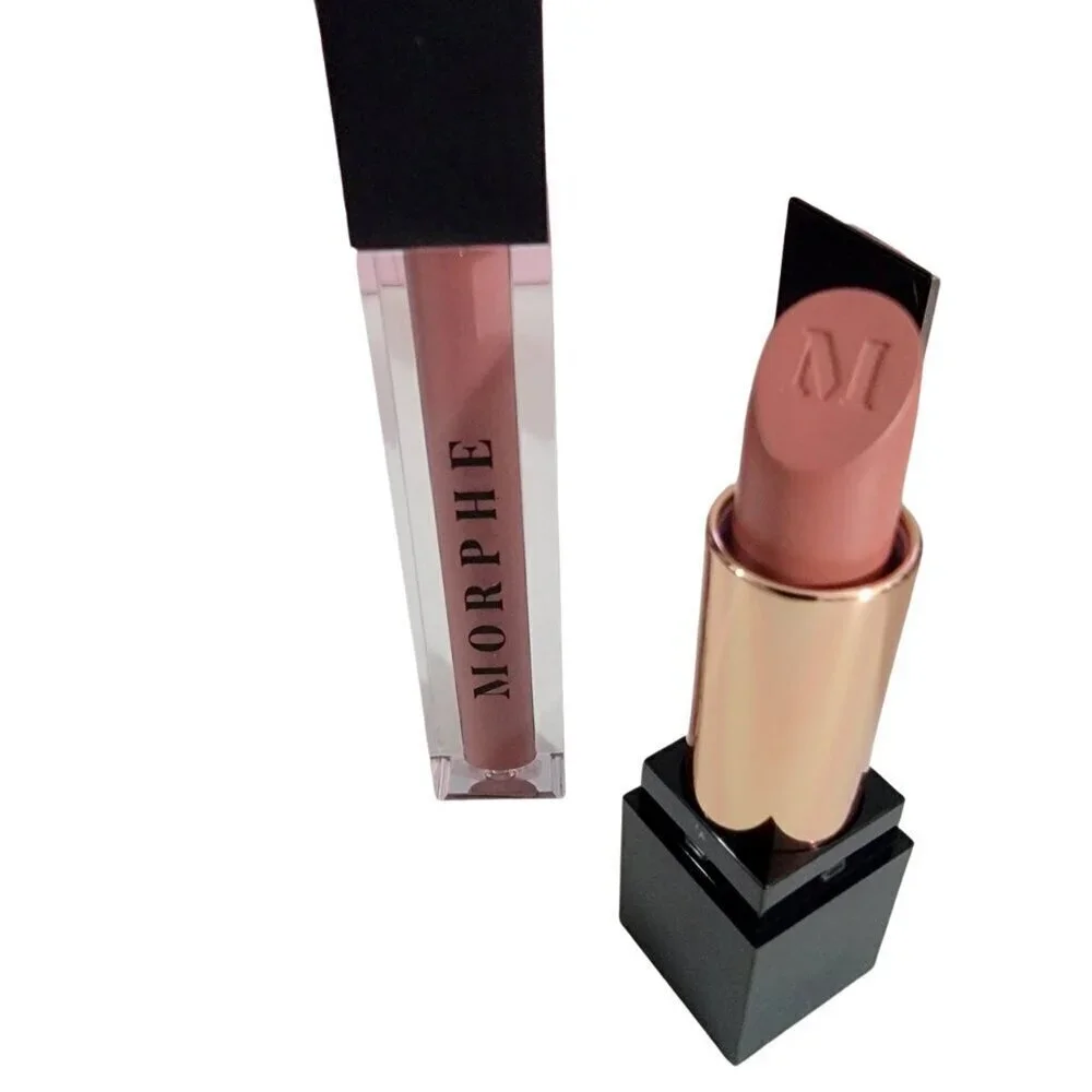 Morphe Lipstick Duo Matte Lipstick with Matching Lip Gloss